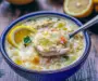 Delightful Avgolemono: Greek Chicken Lemon Rice Soup