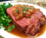 Irresistible Slow Cooker Corned Beef With Guinness Reduction