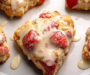 Irresistible Strawberry Scones With Lemon Glaze Recipe
